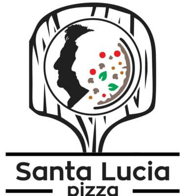 santa lucia pizza λογότυπο